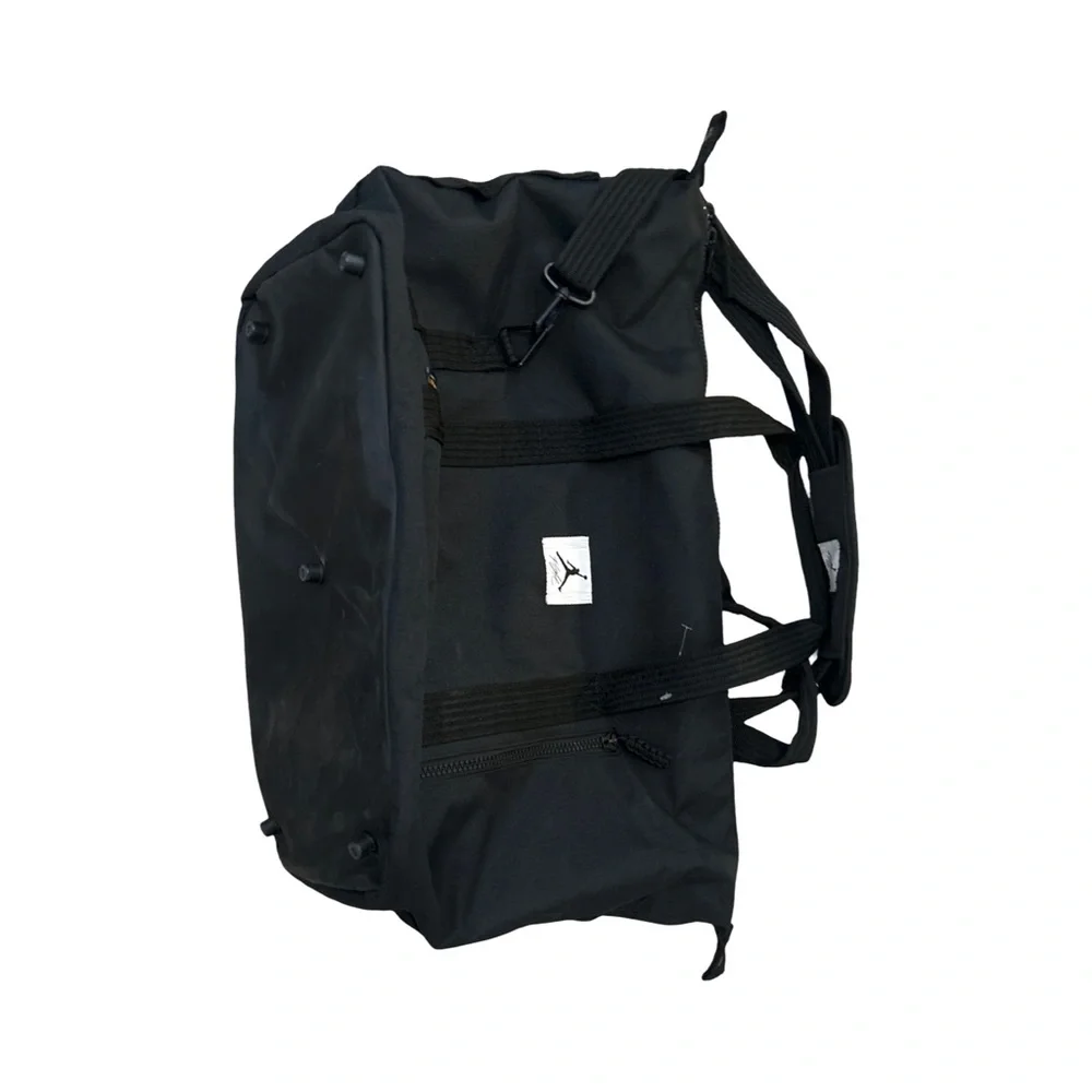 Air Jordan Black Gym Bag Duffle Tote Jump Man Travel Crossbody